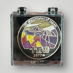 Mt. Tokachi Dake Japan Hokkaido Pin Souvenir Collectible Travel Unique Gift Pin